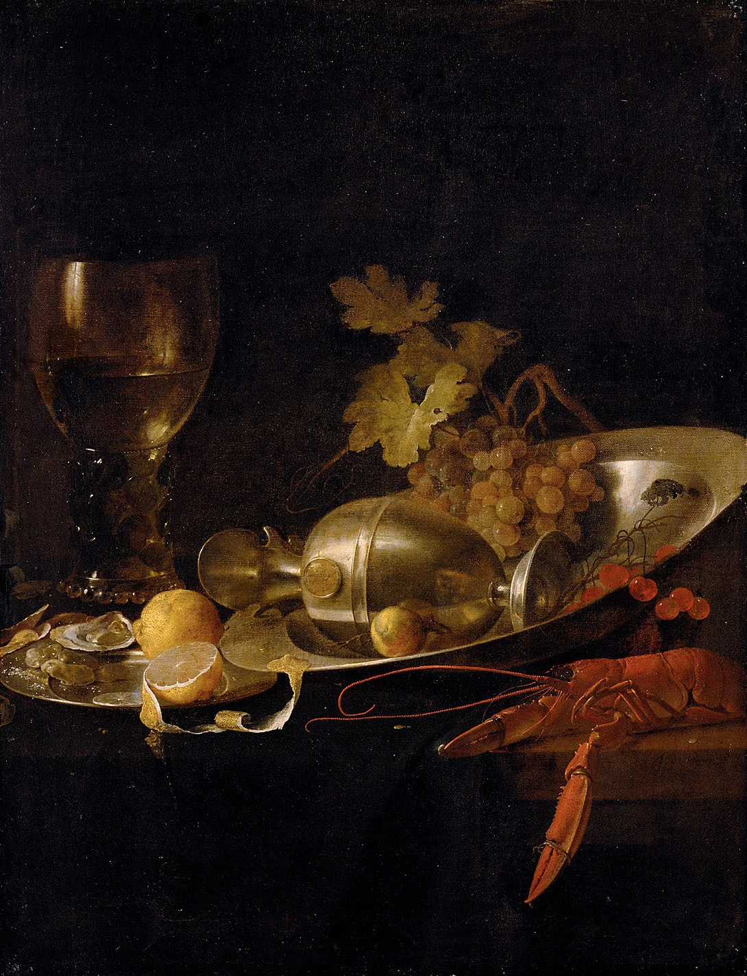 Natura morta con vino - Kunsthistorisches Museum, Vienna